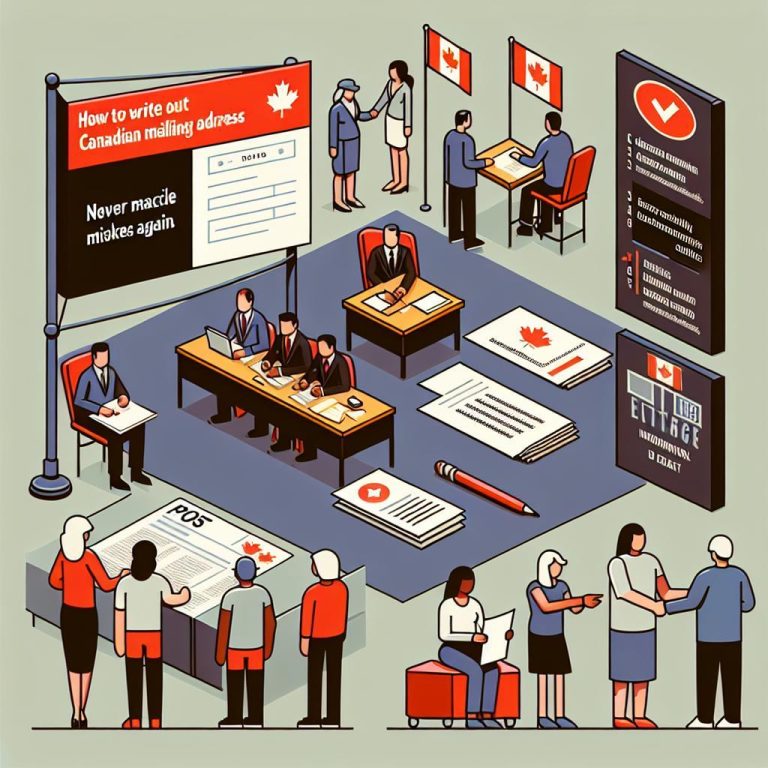 Canadian Mailing Address Format Guidelines — DemocracyLawBlog.com