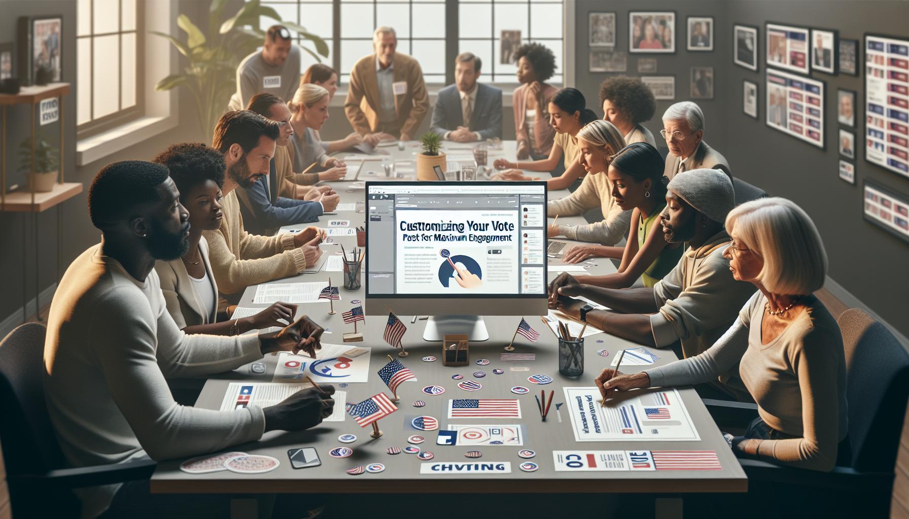 How to Show You Voted on Facebook in Canada? Quick Tutorial 4 customizing Your Vote Post for Maximum Engagement