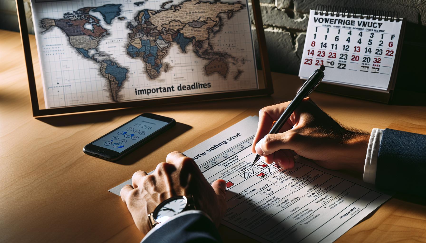 Critically important Deadlines and Timelines for Voting Abroad