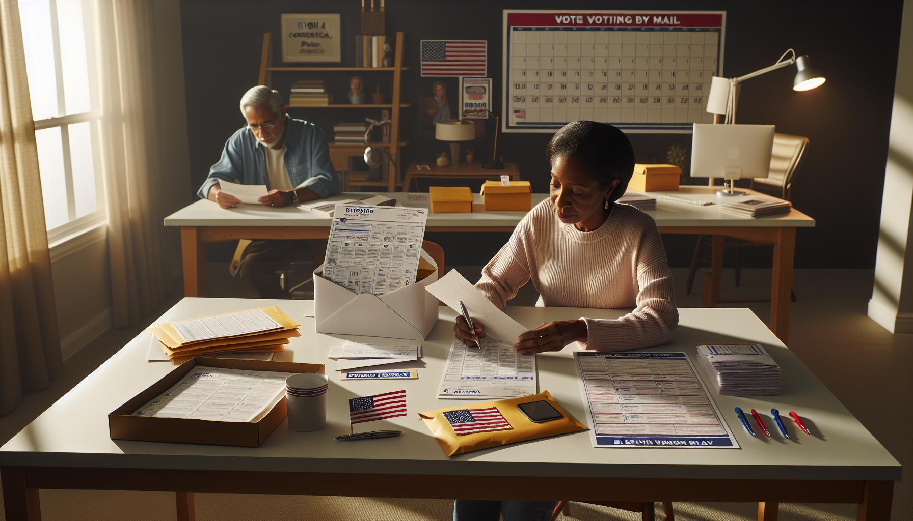 Preparing for ⁣Election Day When voting by Mail