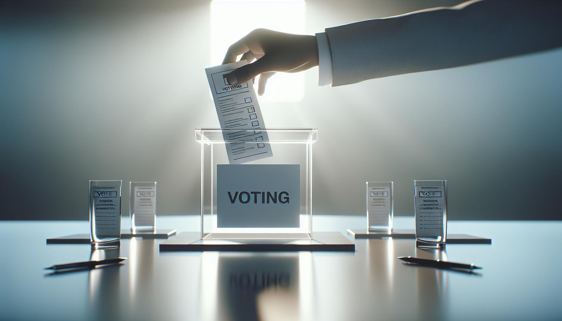 Rules and Regulations Governing Voting Instruments