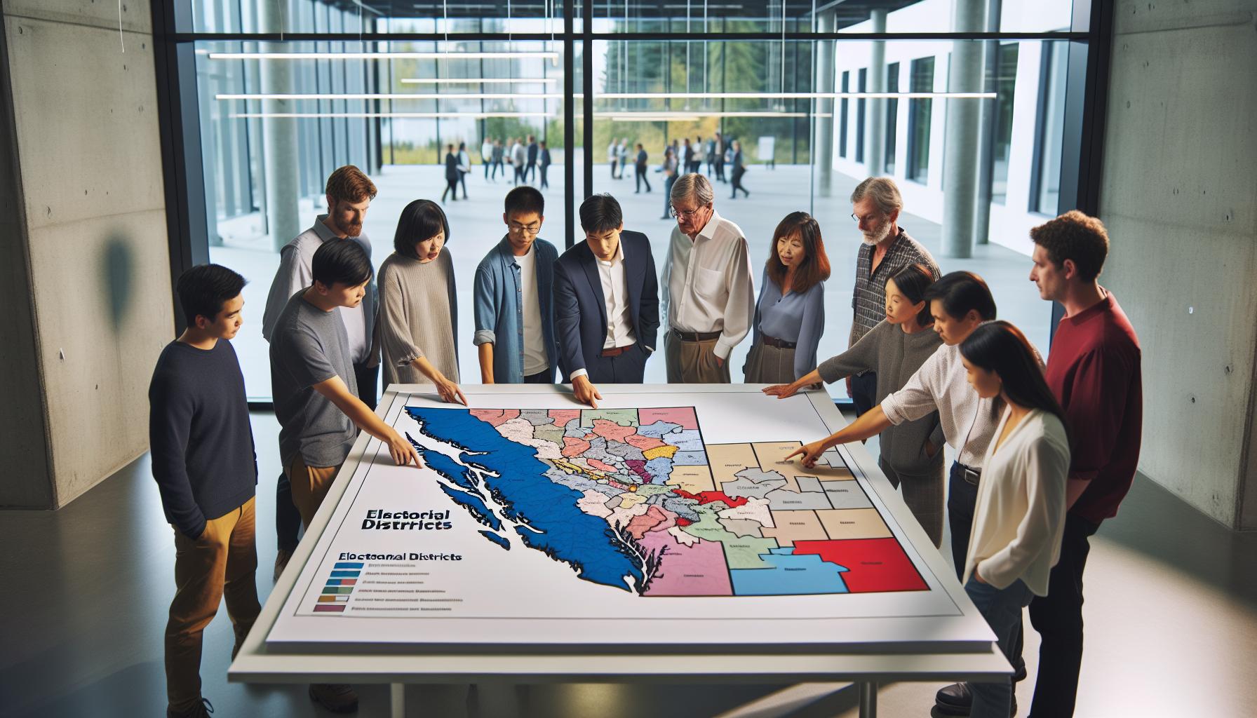 Understanding‌ Electoral Districts in british Columbia
