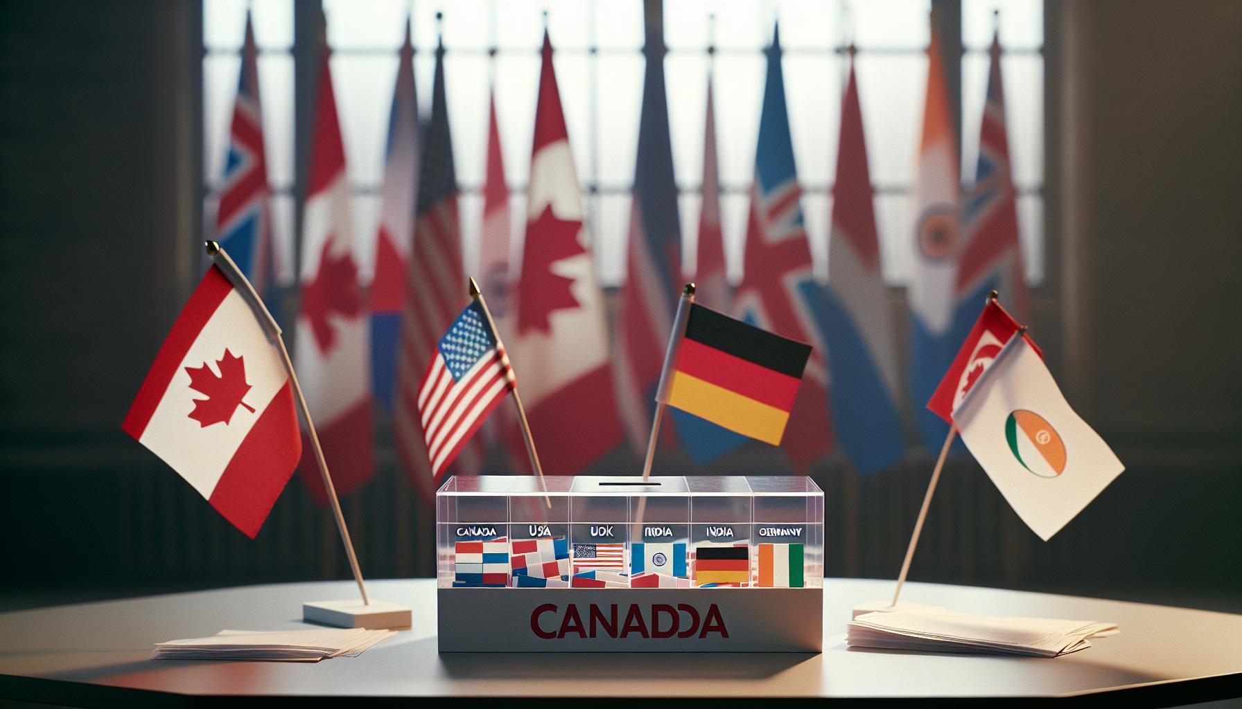 Does the Popular Vote Matter in Canada? Impact Analyzed 7 Comparing Canada's Popular Vote Impact to Other Democracies