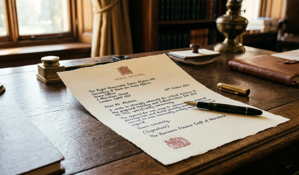 Dear Richard Letter Format (AI Generated Image)
