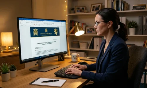 How to Address an MP in an Email: Etiquette Guide 4 How to Address an MP in an Email (AI Generated Image)