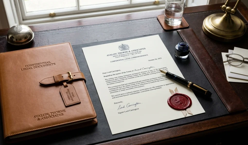 Official Correspondence Formatting Standards (AI Generated Image)