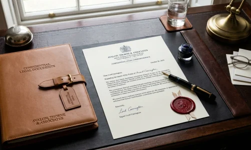 Official Correspondence Formatting Standards Guide (AI Generated Image)