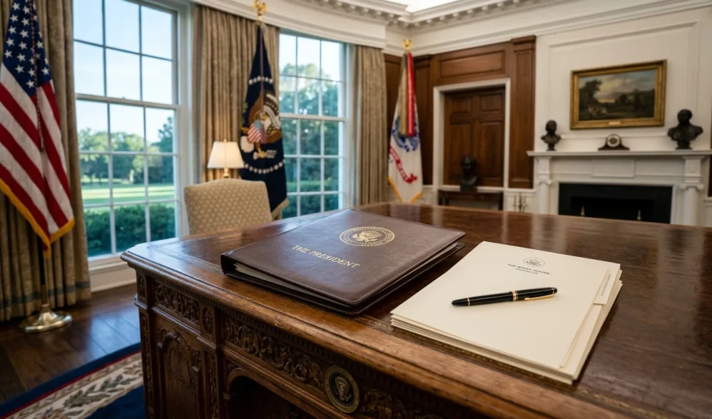 Addressing the US President (AI Generated Image)